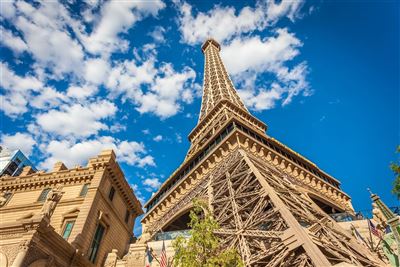 Eiffelturm Kopie am Hotel Paris Las Vegas